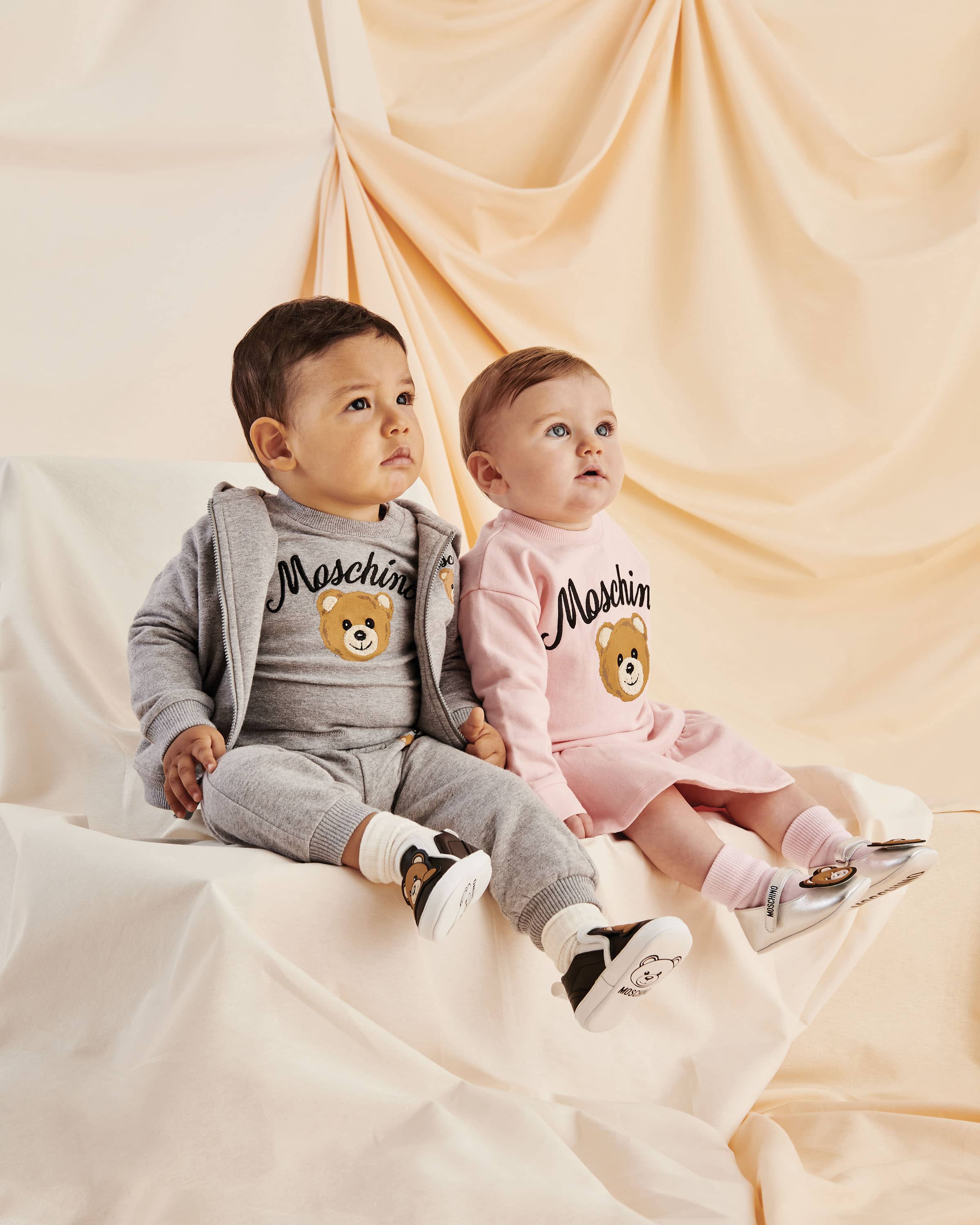 Blanket MOSCHINO BABY Kids color Yellow Cream