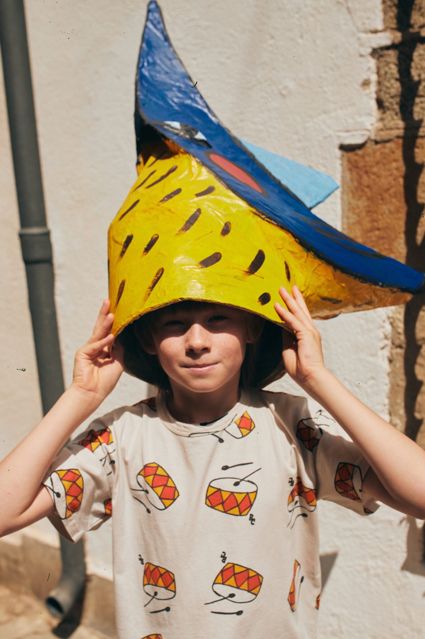 scimparello bobo choses moda bambino kids wear festa spagnola rivista moda bambino folklore maschere scimparello