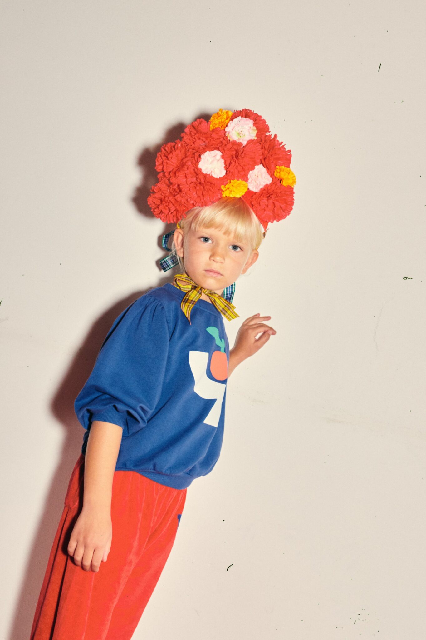 kids wear festa spagnola rivista moda bambino folklore maschere scimparello