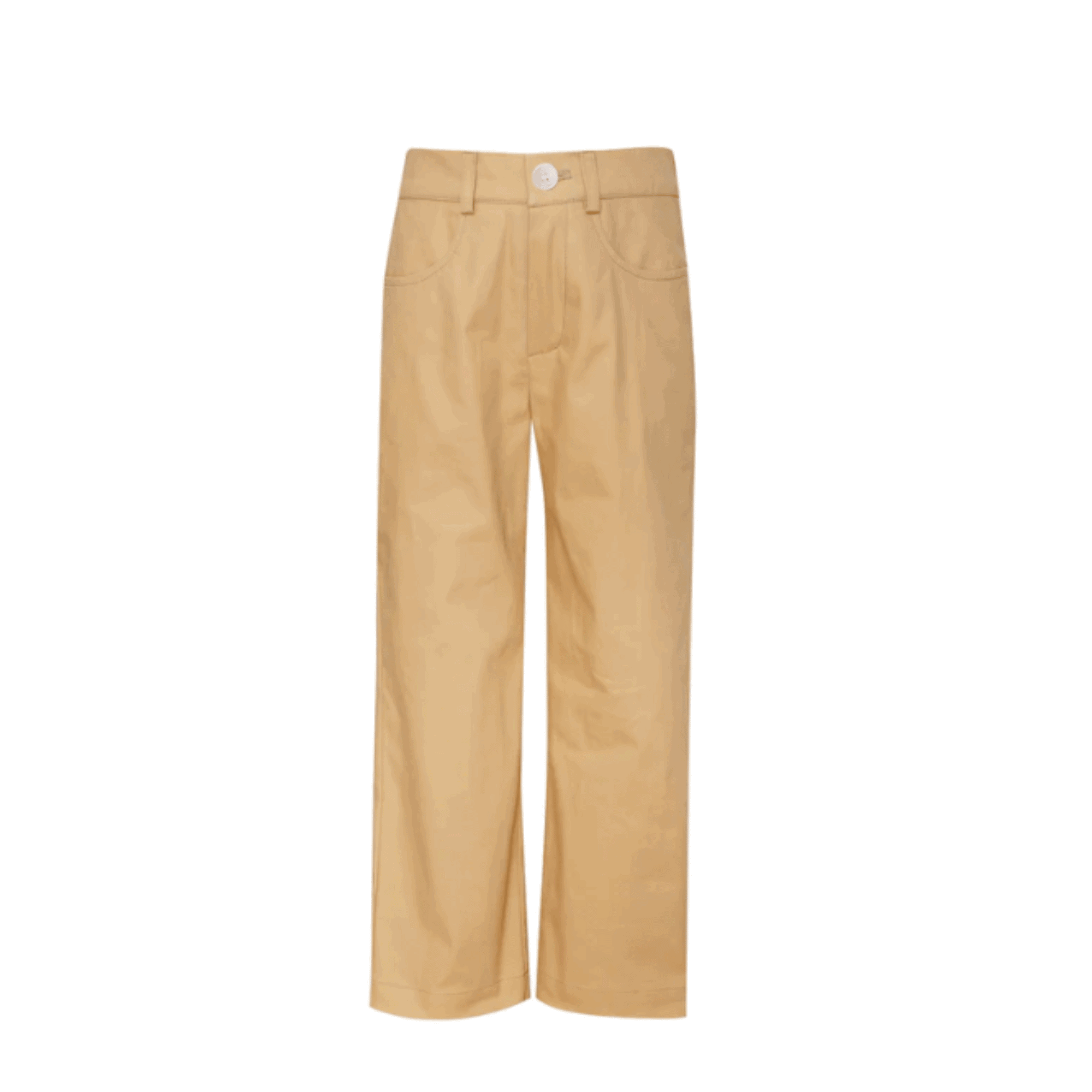pantaloni bambino beige