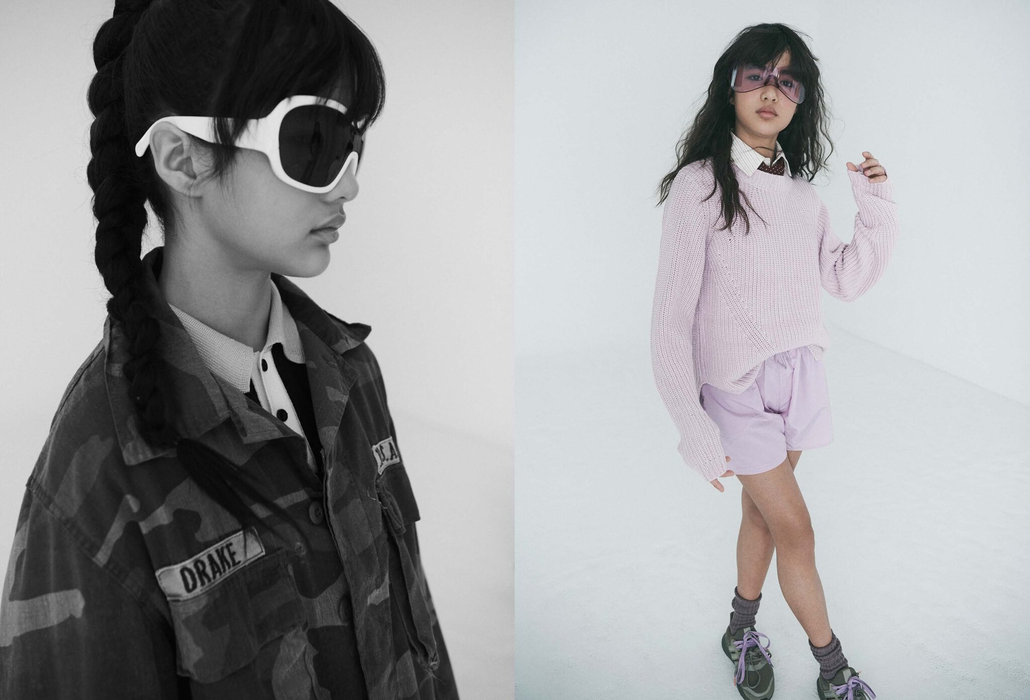 kids fashion editorial by Franck Malthiery moda bambino