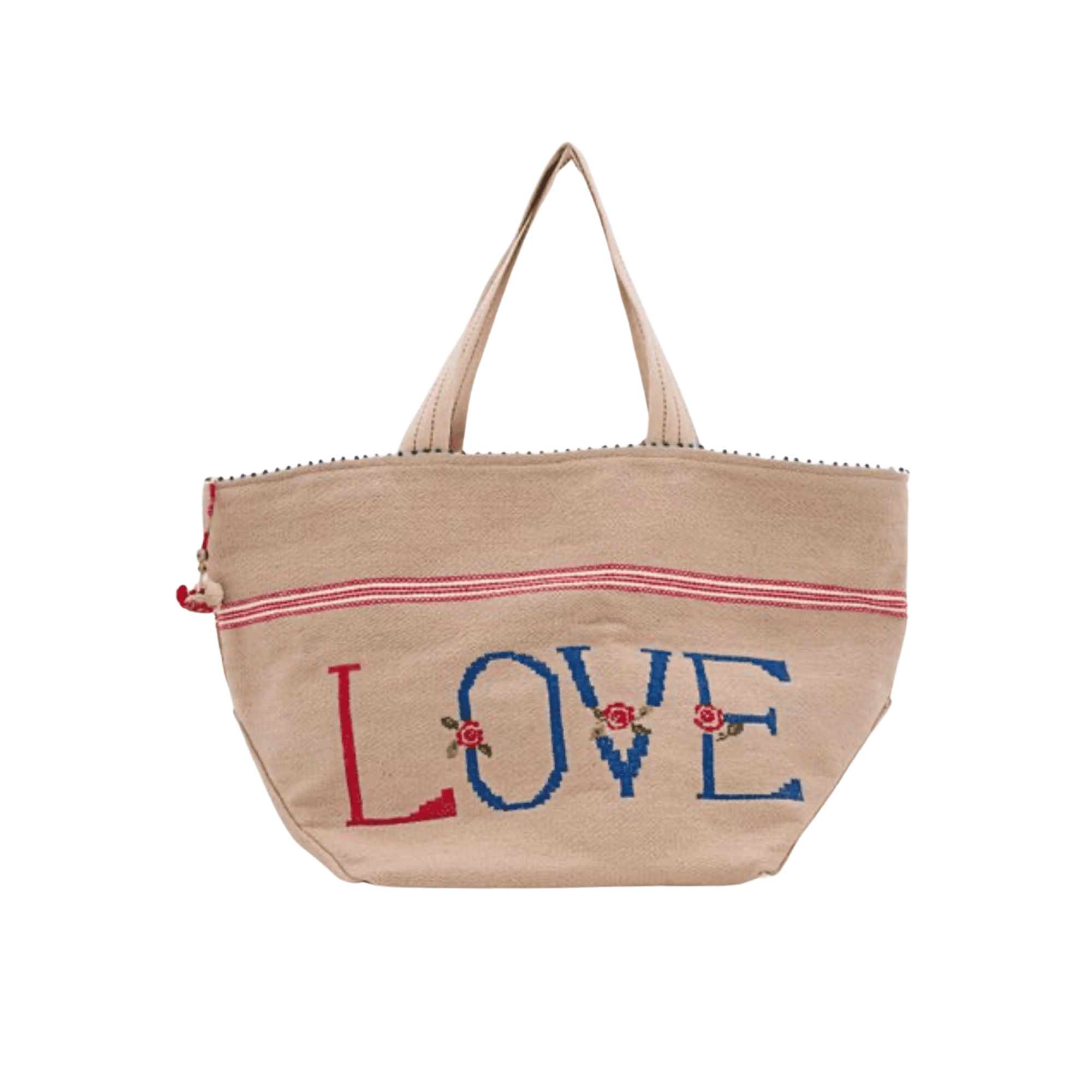 borsa con scritta LOVE