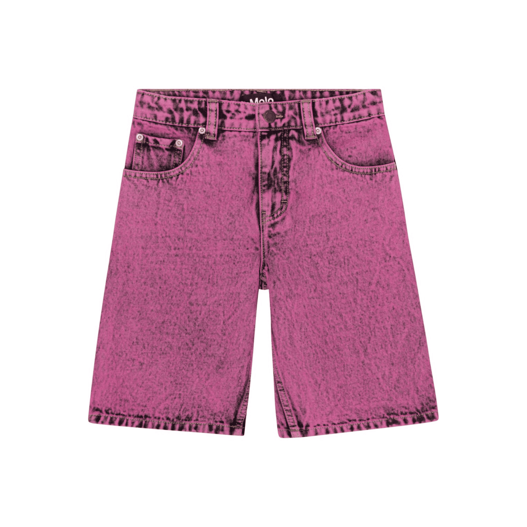 denim pink overdye shorts for boys, scimparello magazine