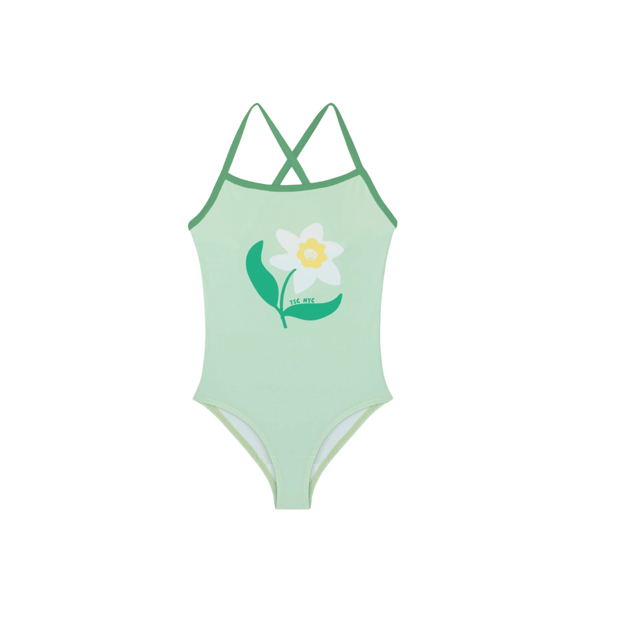 swimsuit with flower