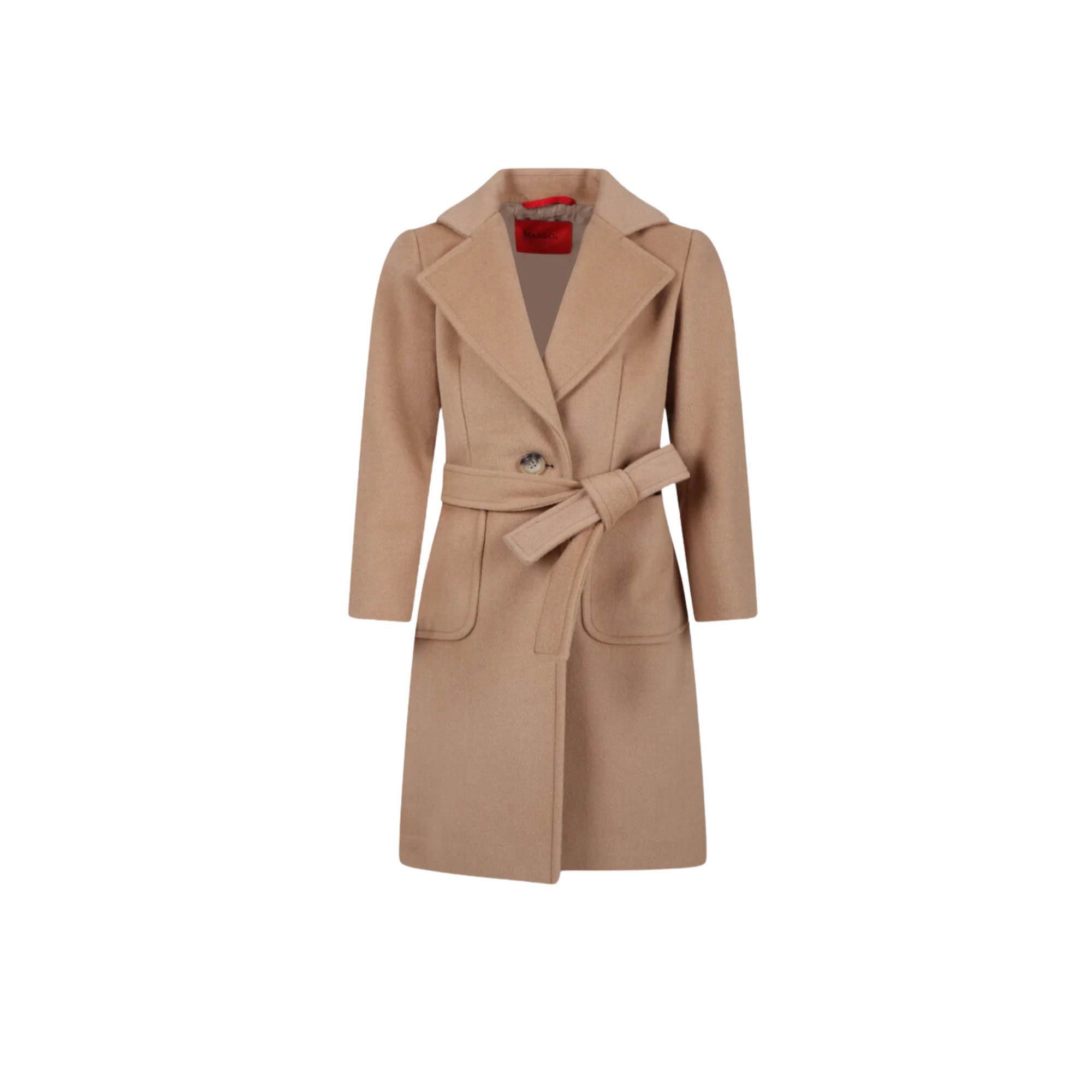 cappotto classico color cammello