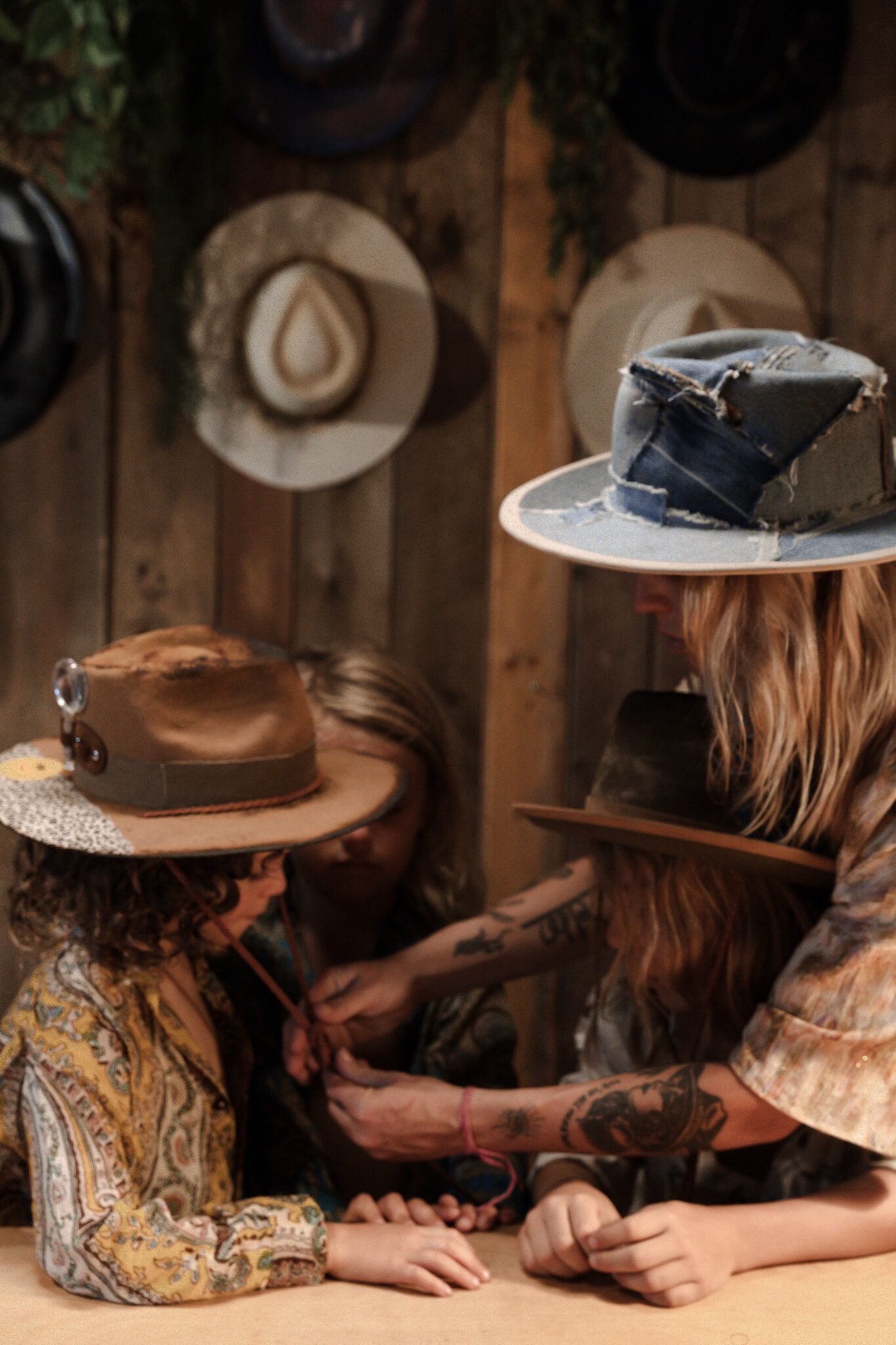 cappello stile cowboy per bambini