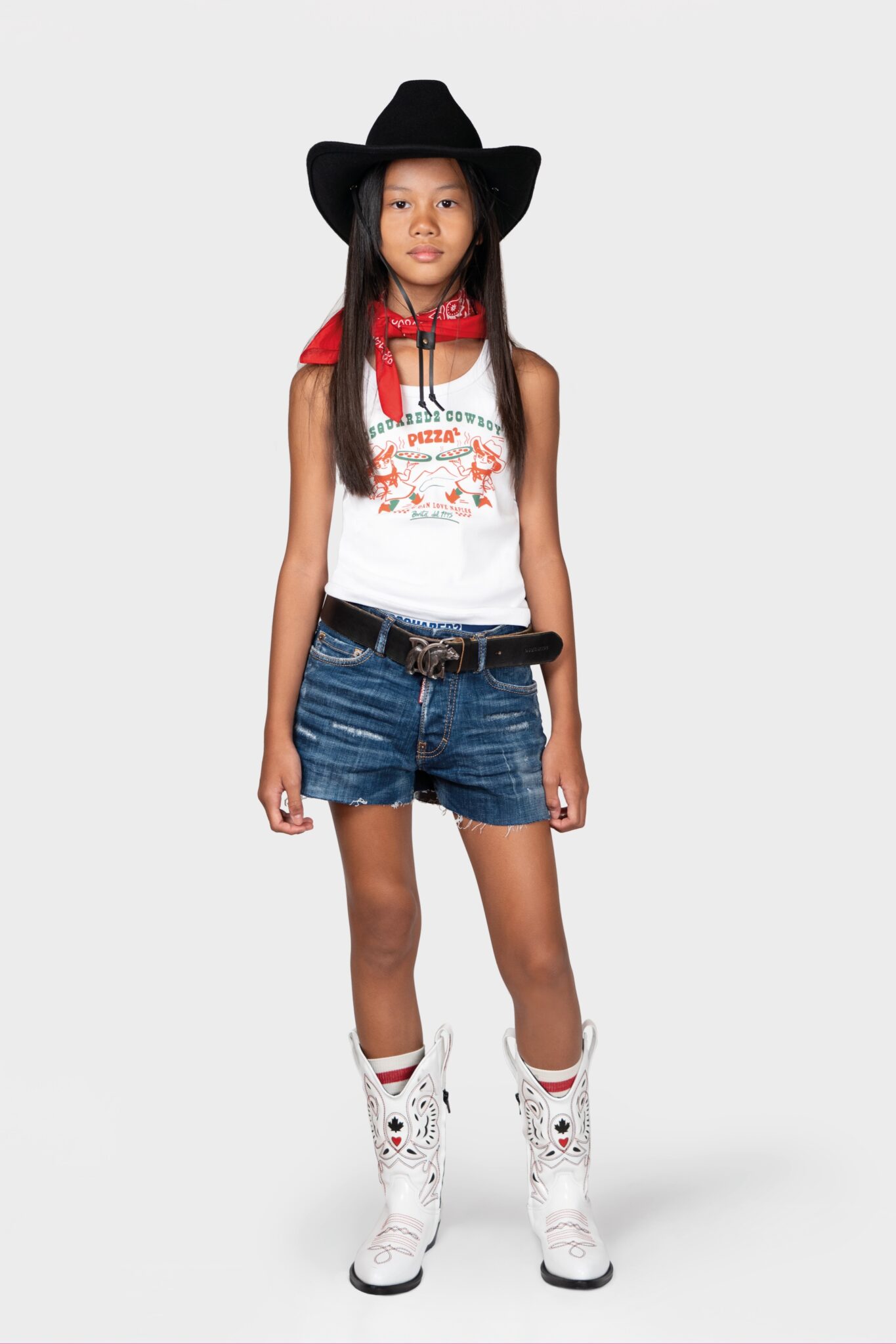 Dsquared2 Kids' Cowboy Pizza Capsule - Where Western Vibes Meet Italy’s Love for Pizza