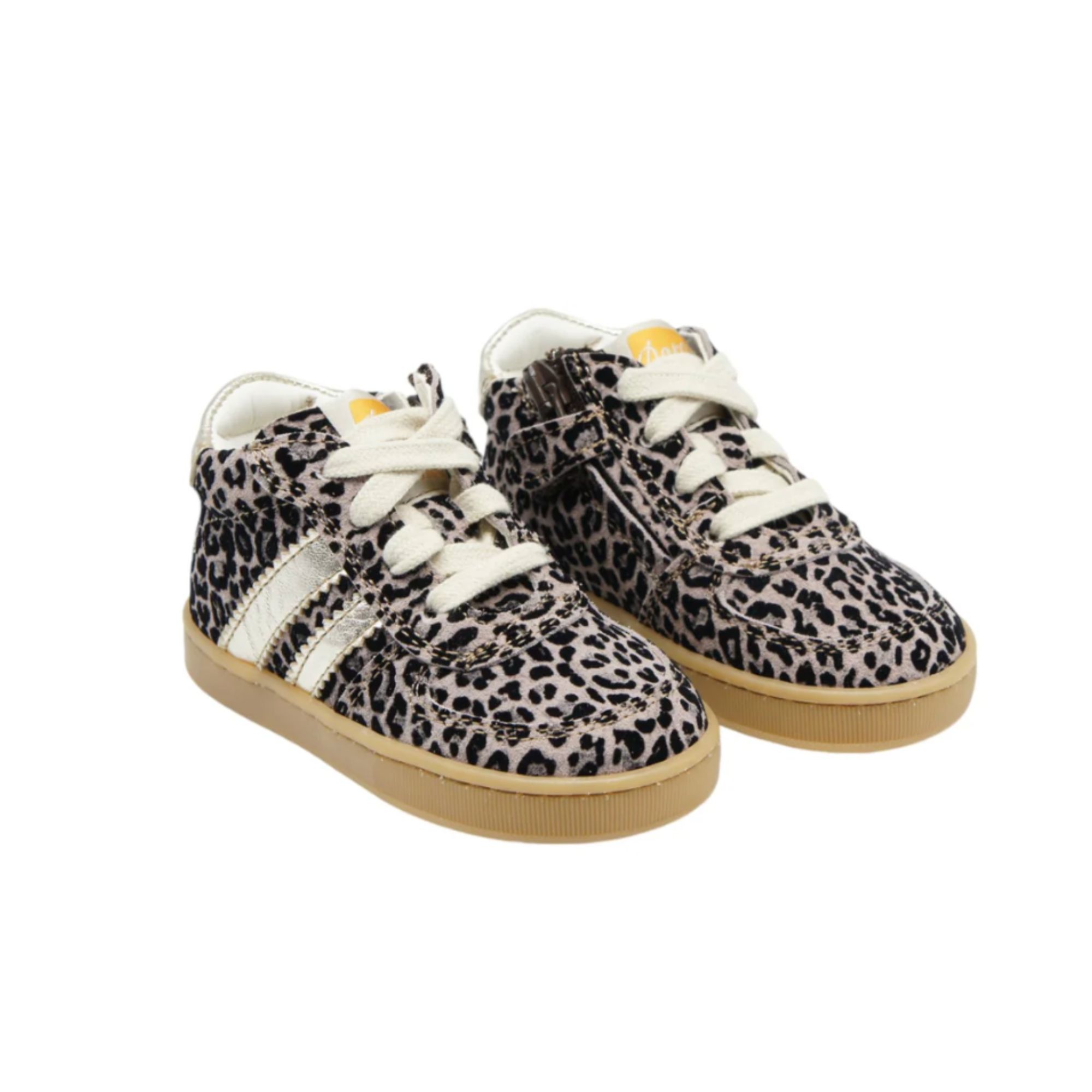 leo print sneakers