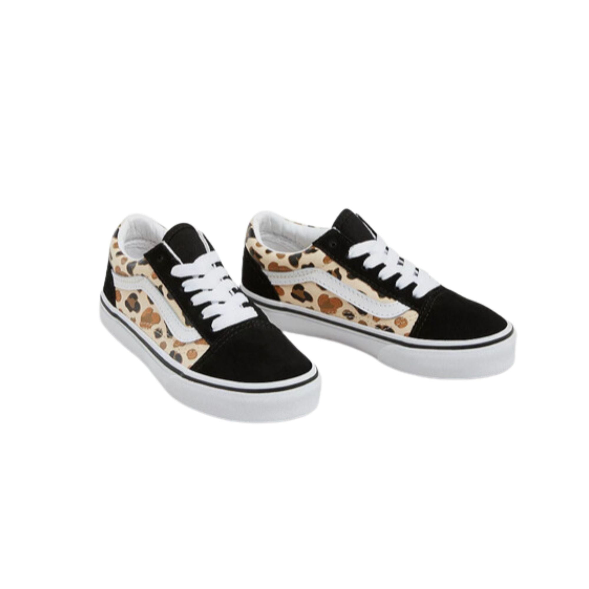 leo print sneakers