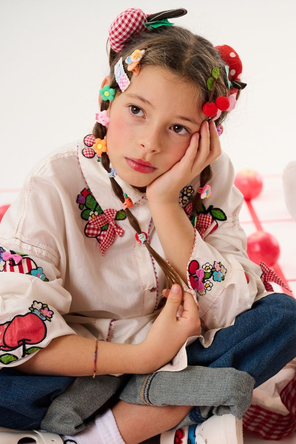 hello kitty look kid