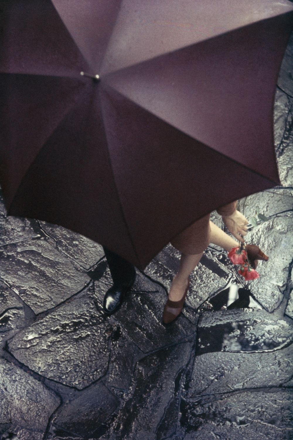 Saul Leiter, Advertisement for Miller Shoes, 1957 © Saul Leiter Foundation