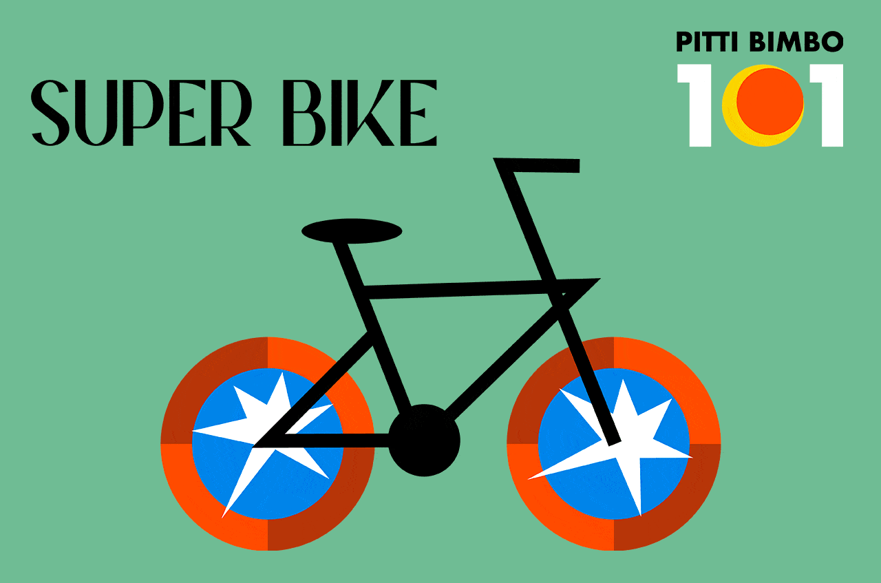 gif di una bicicletta