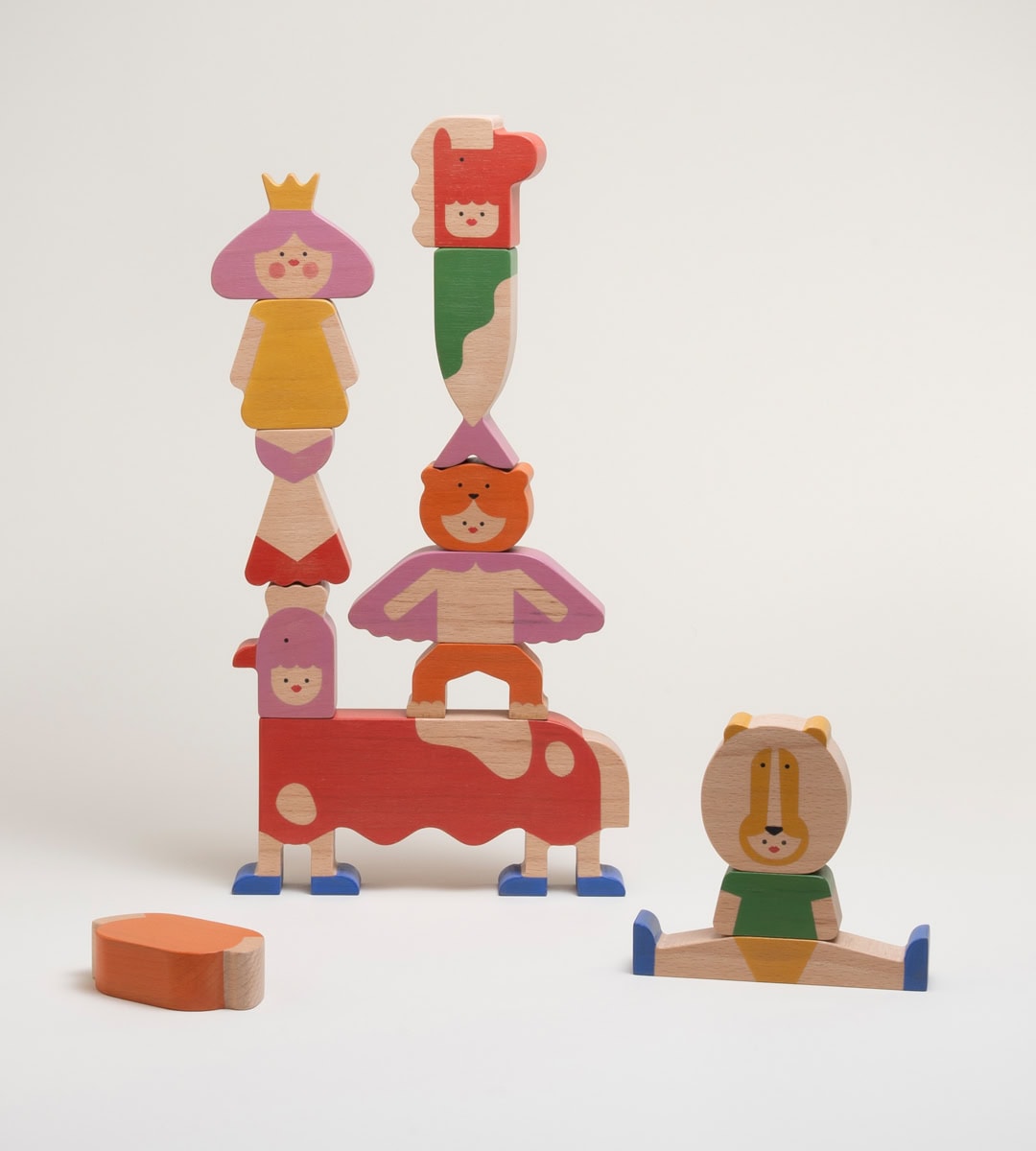 wooden blocks costume party