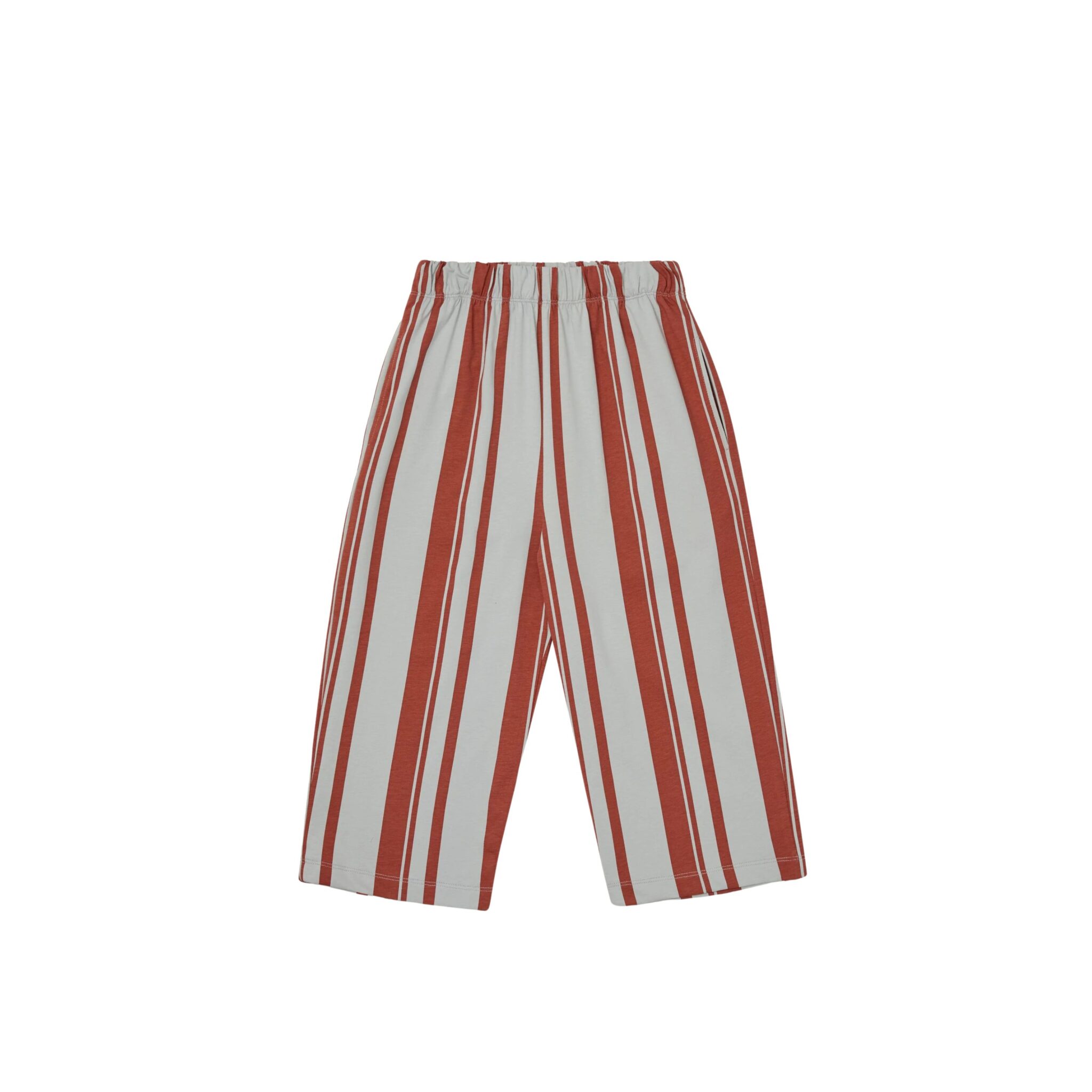 lounge striped pants red and grey