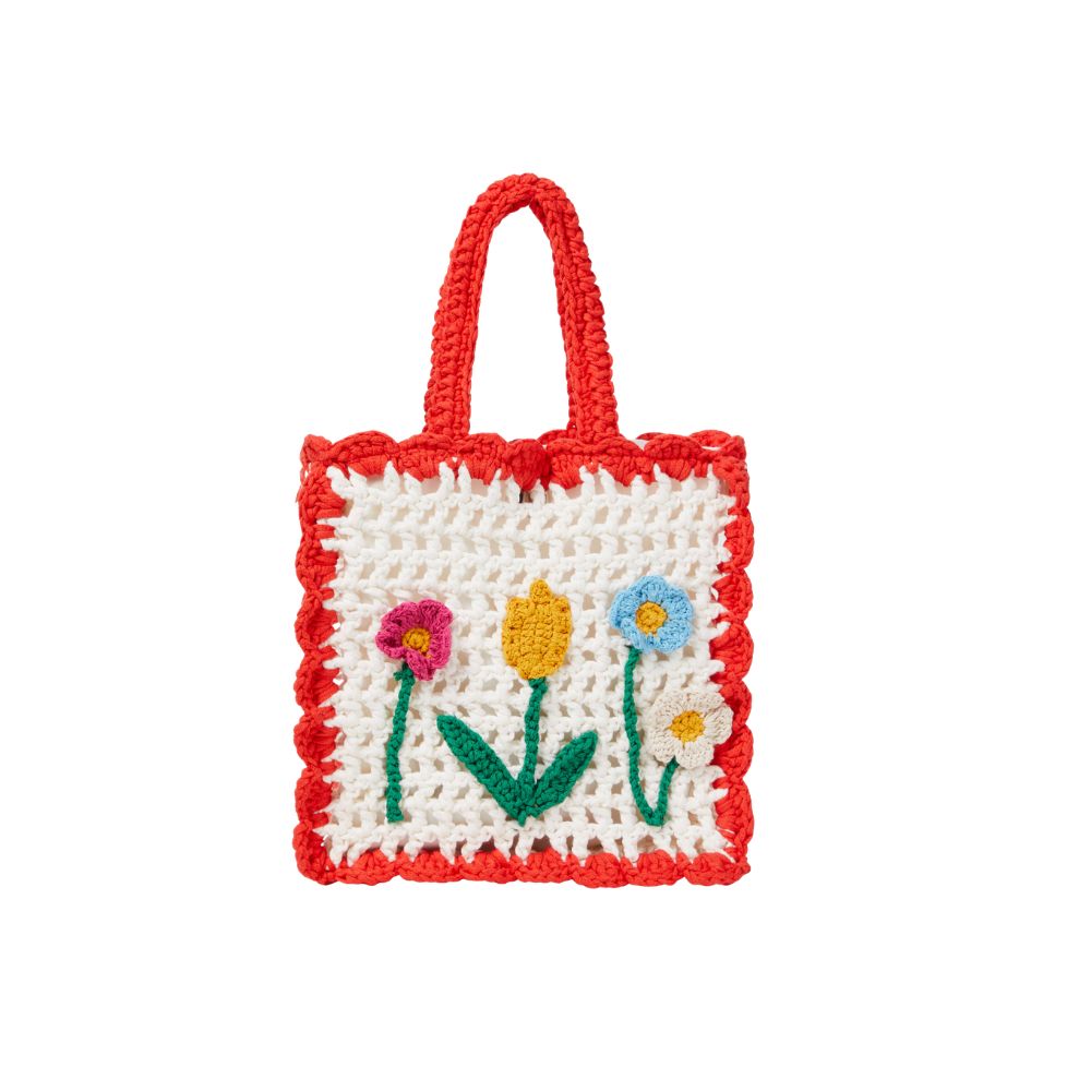 crochet bag with flowers Stella McCartney kids
