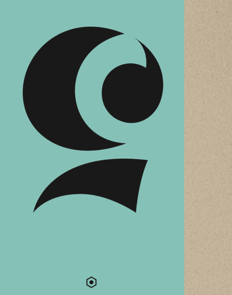 Minimalist turquoise book cover with bold black abstract shapes resembling an eye and a house, symbolizing observation, imagination and the hidden stories inside homes.